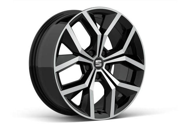 Felga ze stopu 18” X-perience, diamentowana czarna